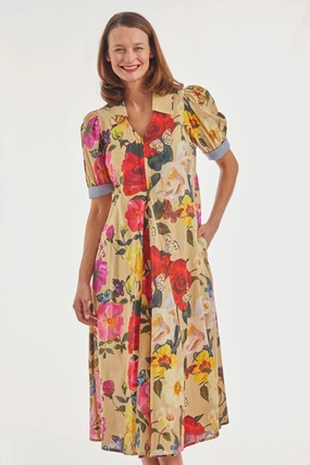 Photo Glow Montauk Dress - Vintage Floral