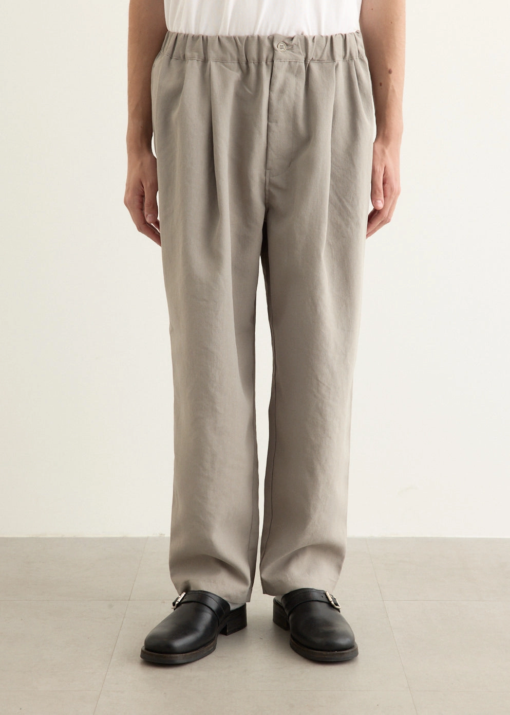 Slim Look High-waisted fit Elasticated Easy Pants