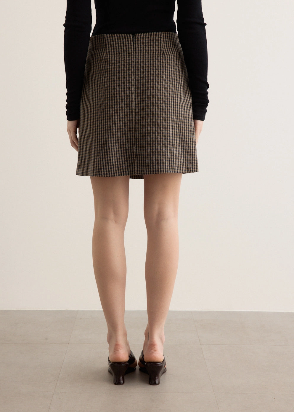 Adelma Skirt Suede Feel Slow Fashion