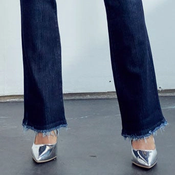 KanCan High Rise Boot Cut Jean Slim Design