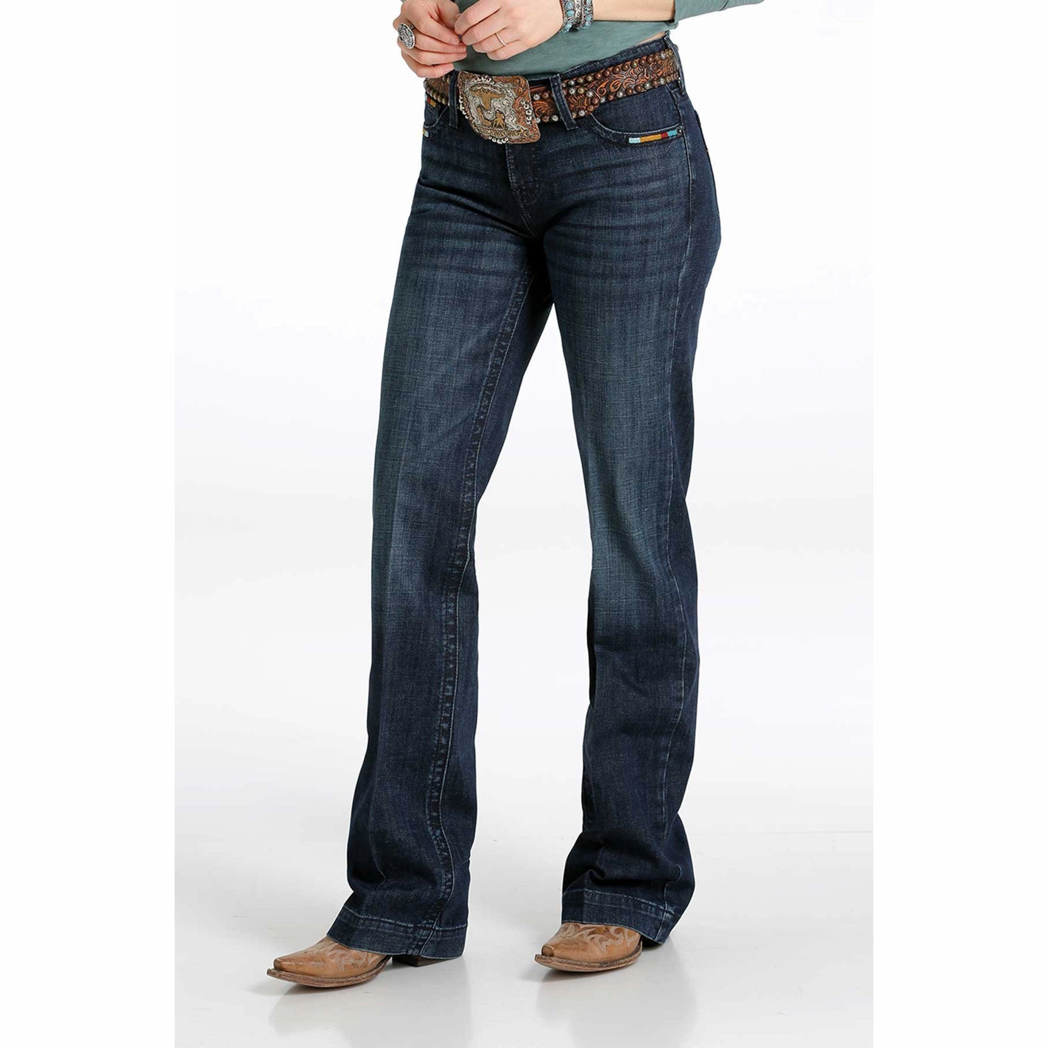 Cruel Denim Hayley Chevron Detailed Trouser Couple Look Work Ready Neutral Mood