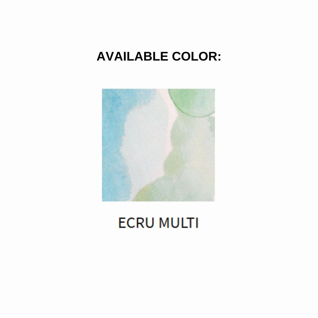 Reversible Print Crew Pullover - Ecru Multi Comfortable Choice Layering Piece