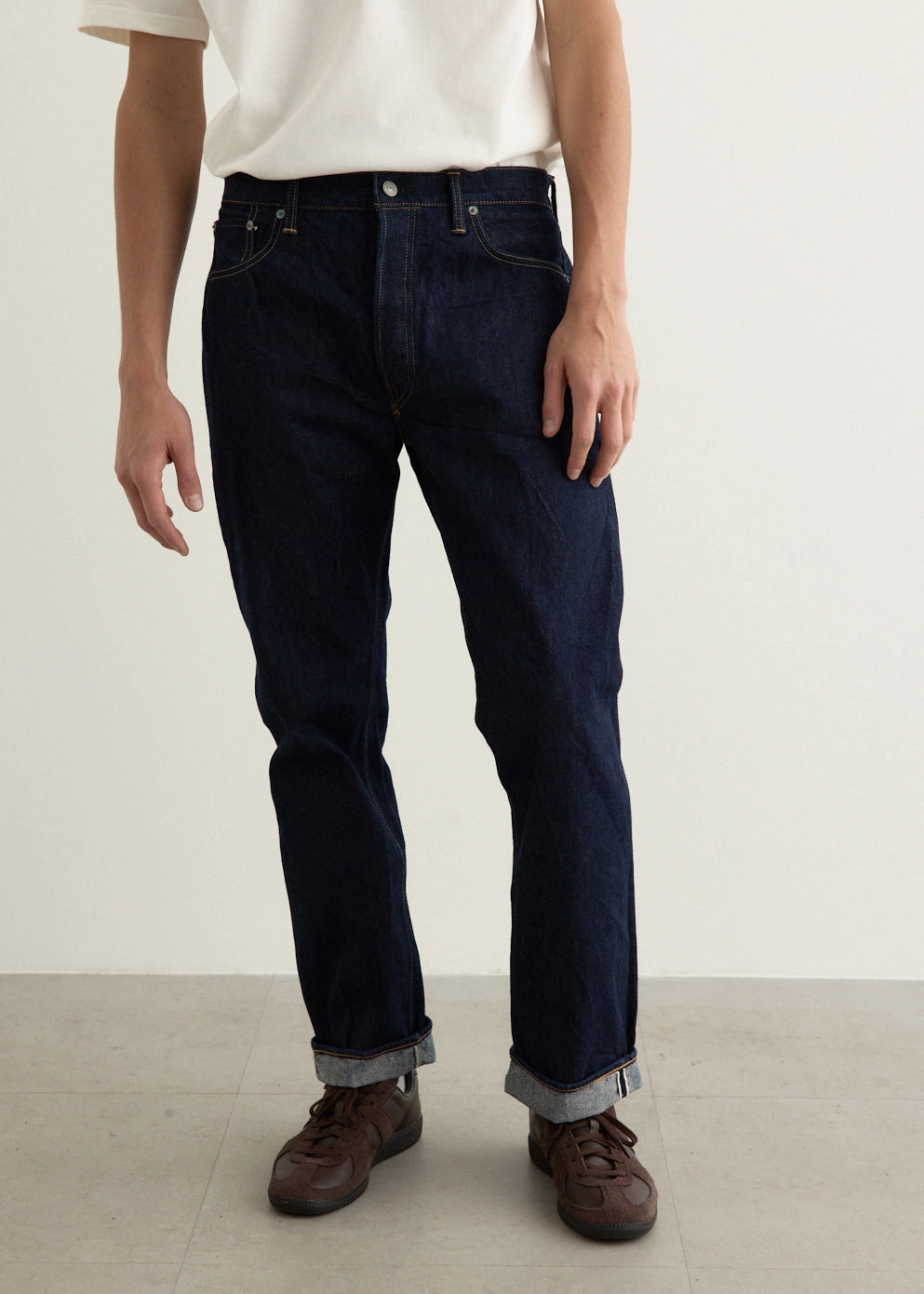 Fashion Lover Versatile Durable Build 105 Standard Selvedge Jeans