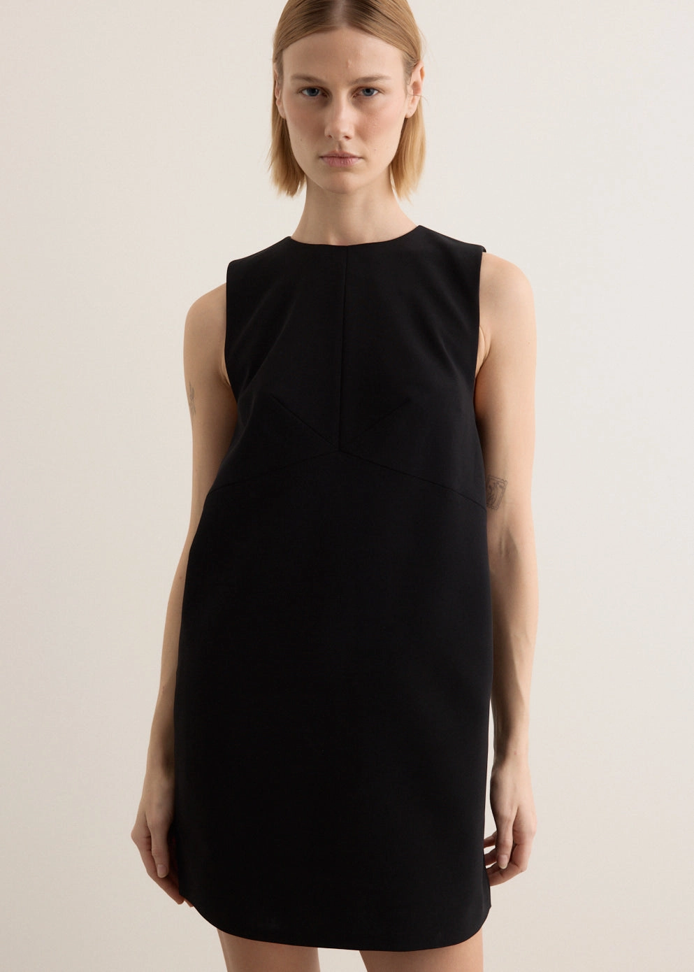 Etta Dress Subtle Glam Geometric-pattern