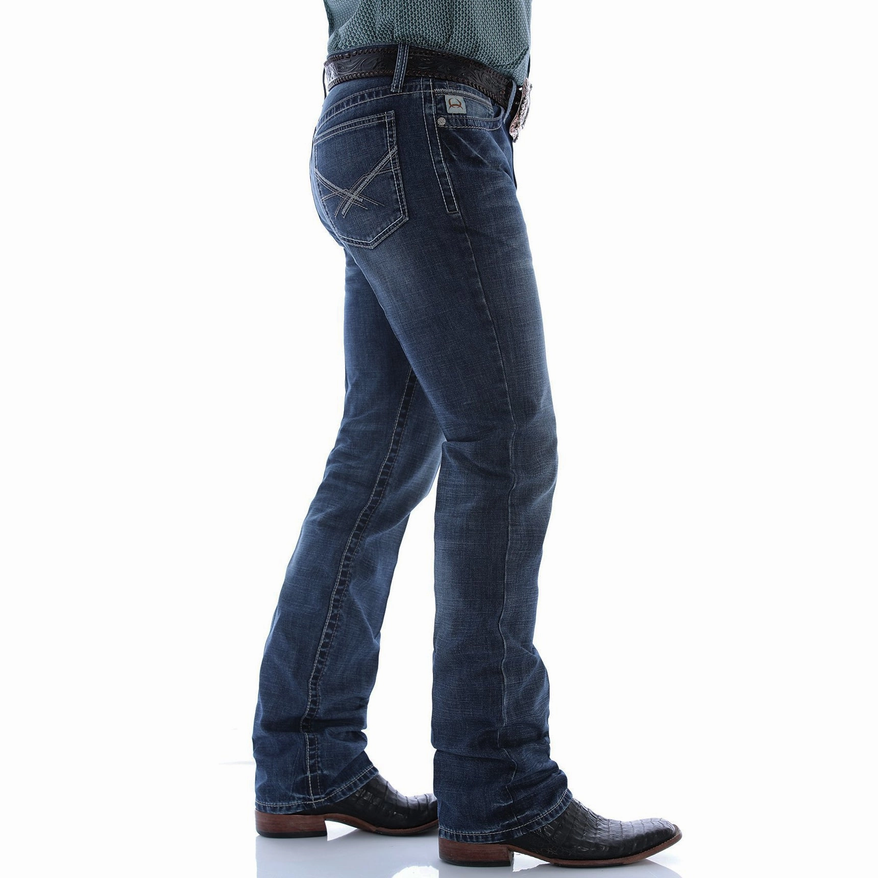 Effortless Layer Cinch Ian Medium Stone Jean