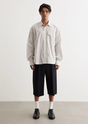 Premium Comfort Smart Casual Wear Cotton Stripe CABIN Work Shirt