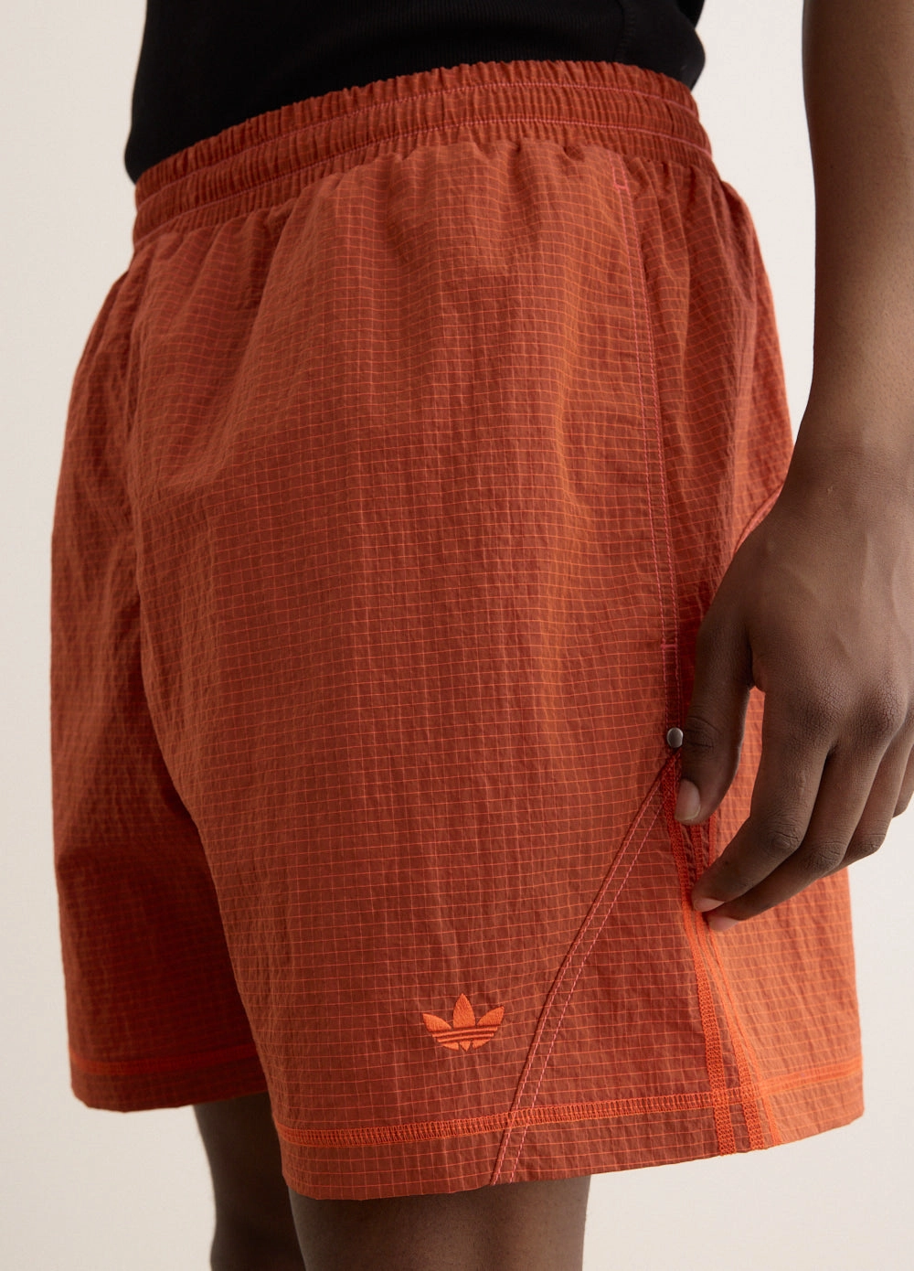 Outdoor Adventure Cooling Fabric Long Beach Nylon Shorts