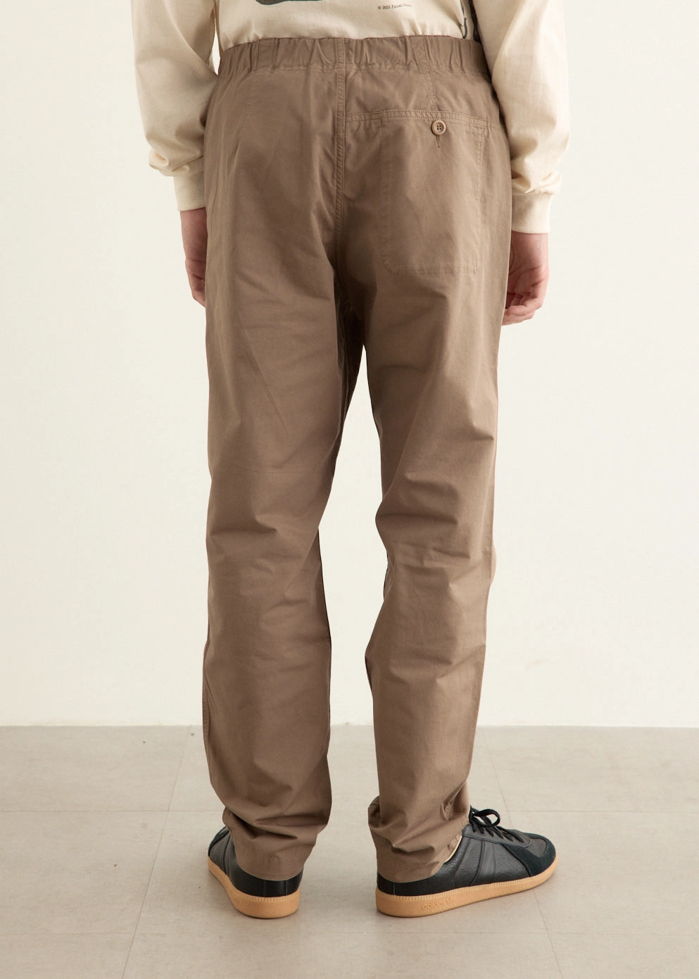 Ezra Regular Mineral Dyed Fine Twill Trousers Perfectly Fit