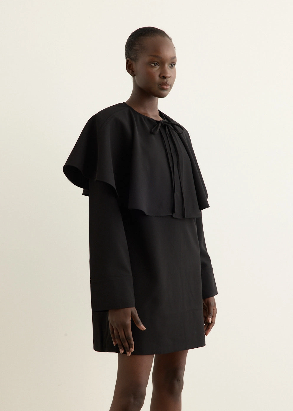 Comfortable travel dress Circle Collar Dress