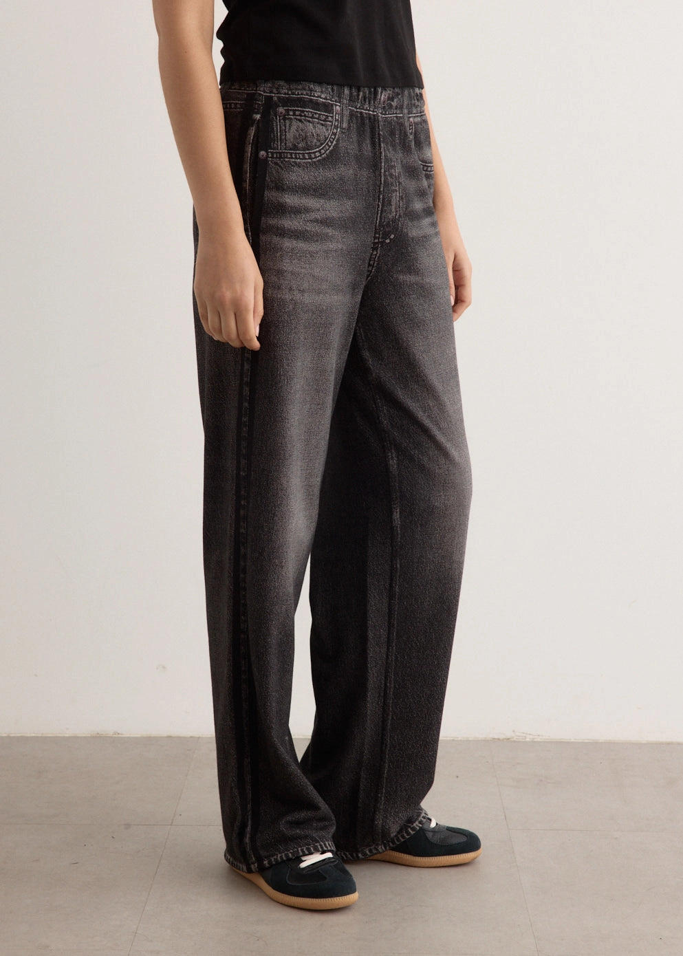 Miramar Wide Leg Track Pants Durable Stitching Chic Design Wear