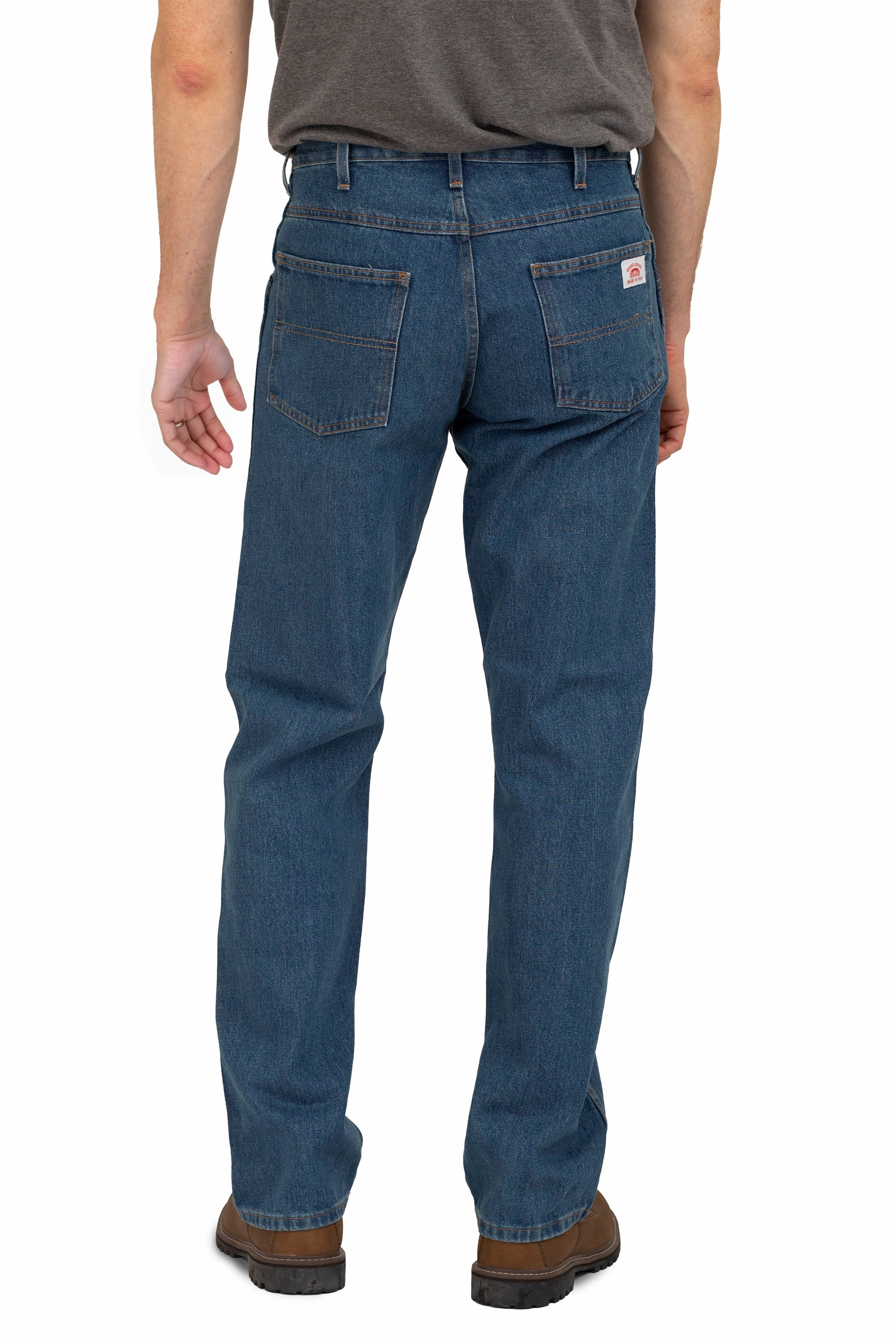 Smart Utility Colorfast Dyeing Method #103 Stone Washed RELAXED FIT Everyday 5-Pocket Jean - MADE IN USA