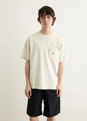 Elegant Pigment Dyed One Point T-Shirt