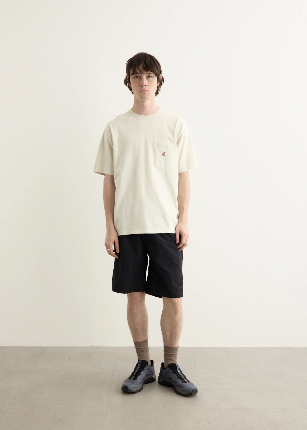 Eco Friendly Material Versatile Fashion Pigment Dyed One Point T-Shirt