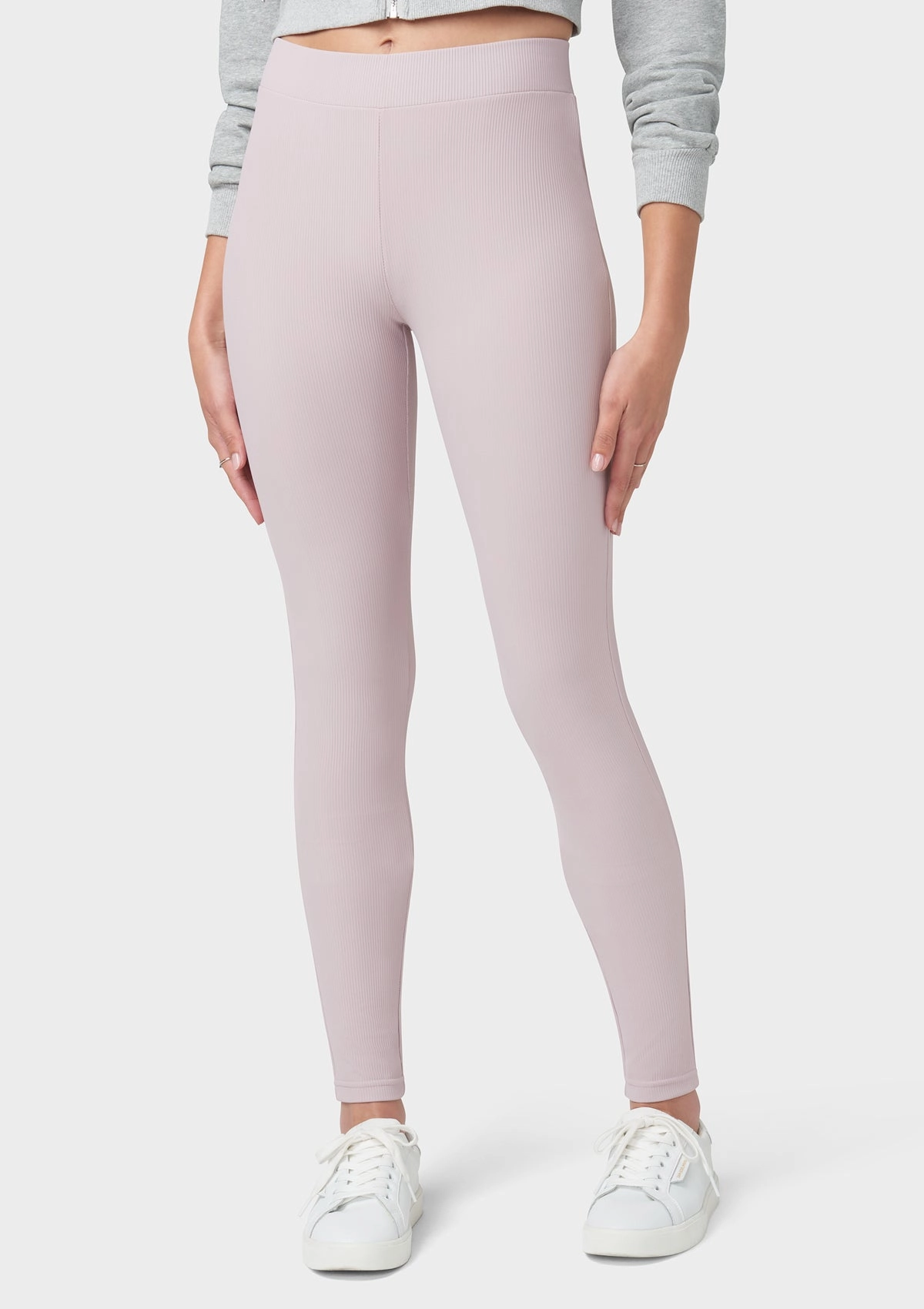 Smooth Texture Shape Wear Tall Bronx Ribbed Leggings