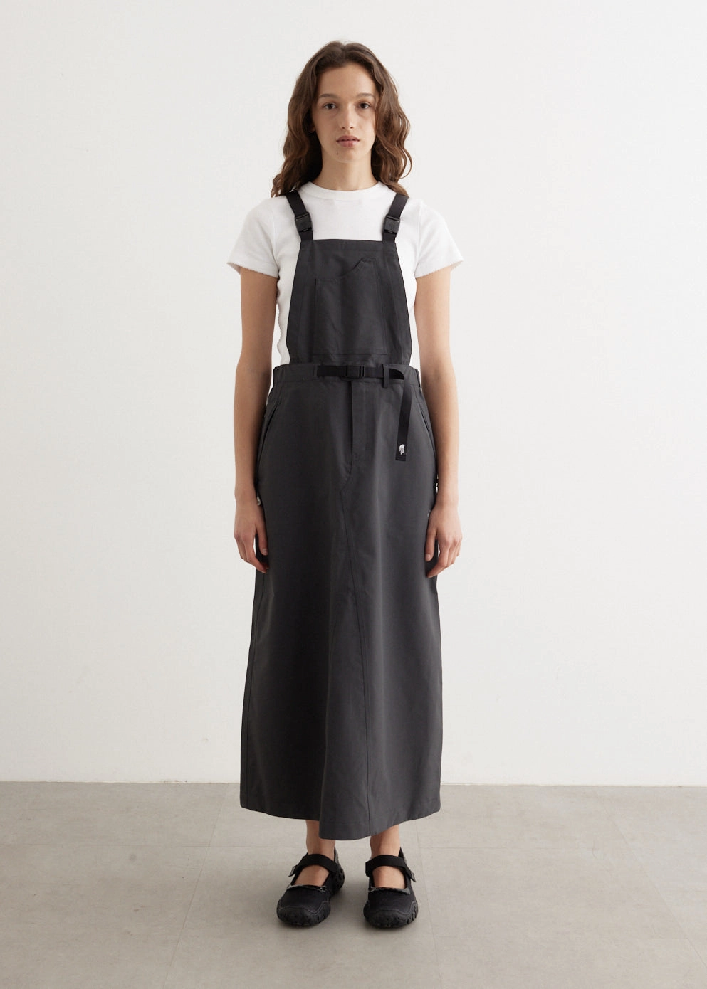 Vacation Outfit Minimalist Design Women's Hardshell Skirt