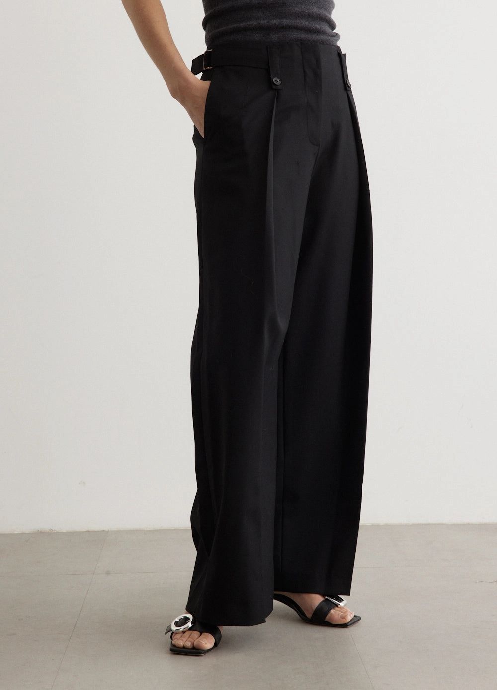 Belt Loop Point Trousers Quick Comfort Design