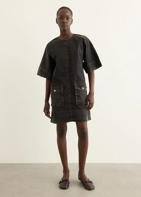 Washed Kimono Dress Dreamy Drape Relaxed Style Wear