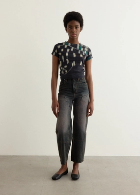 Double Knee Baggy Jeans Evening Stroll Urban Explorer