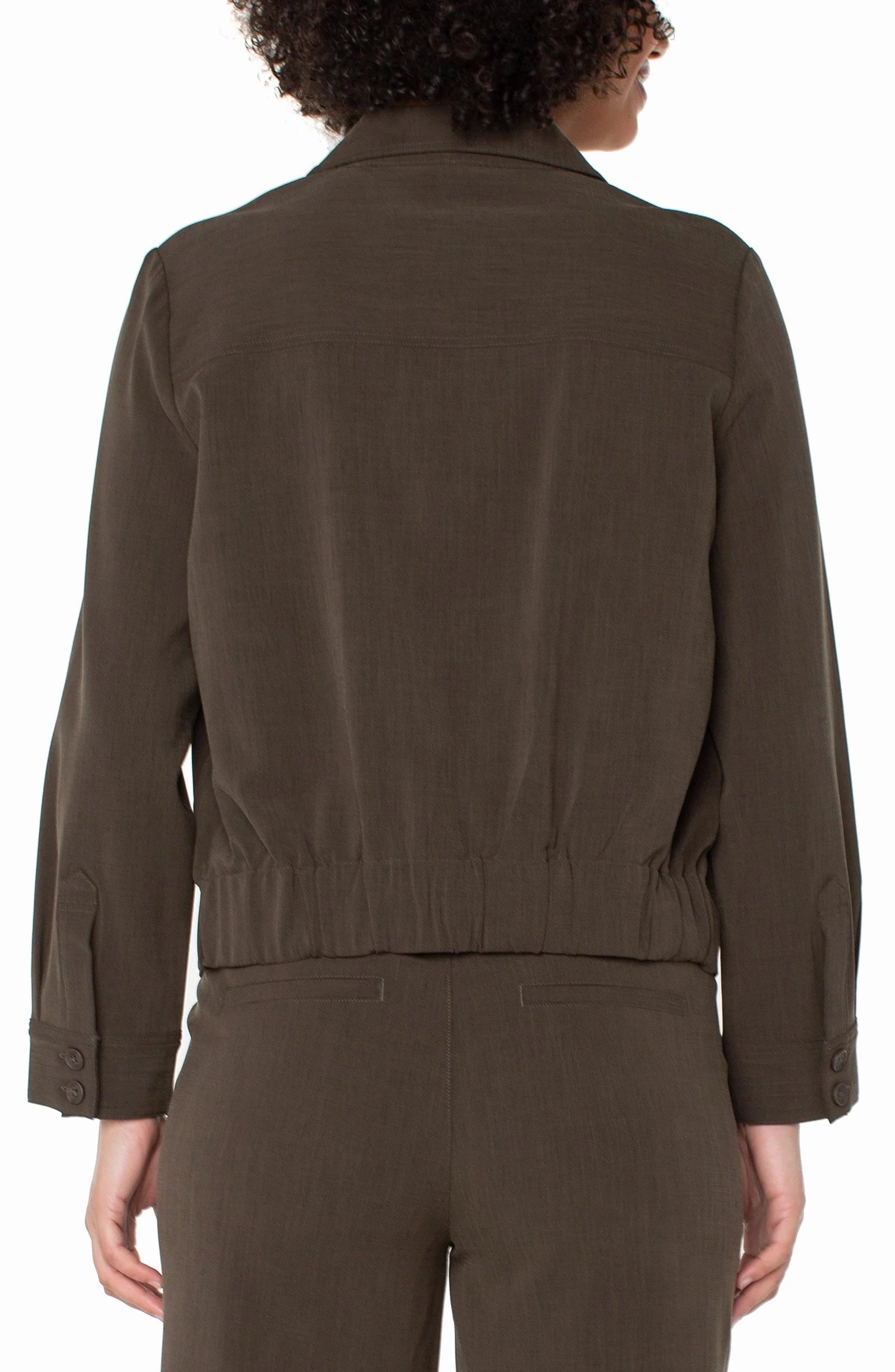 Seamless Construction Design Layered Hem Reinforcement Liverpool Popover Utility Shirt