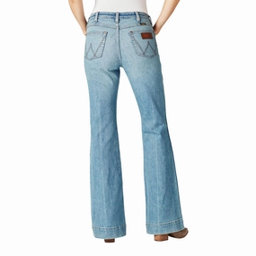 Wrangler Emma High Rise Trouser Effortless Layer No Hassle Fit