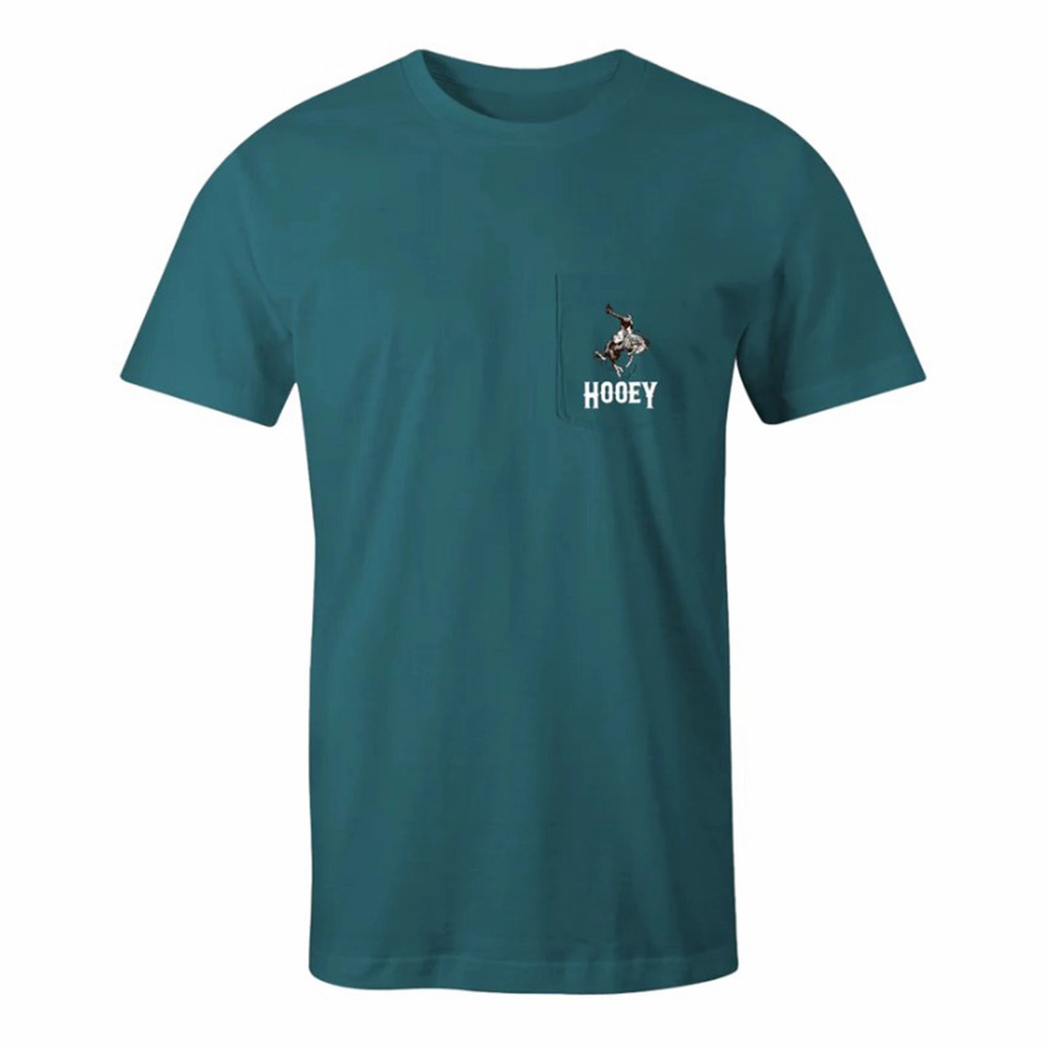 Hooey Women's Teal Cheyenne Tee LaserCutVents