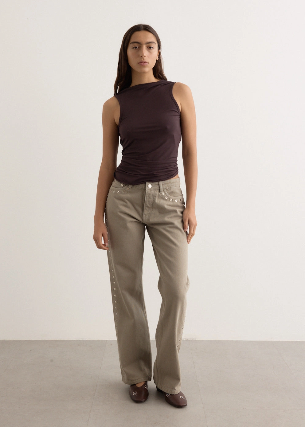 Crowd Pants Relax Fit Design Casual Vibes