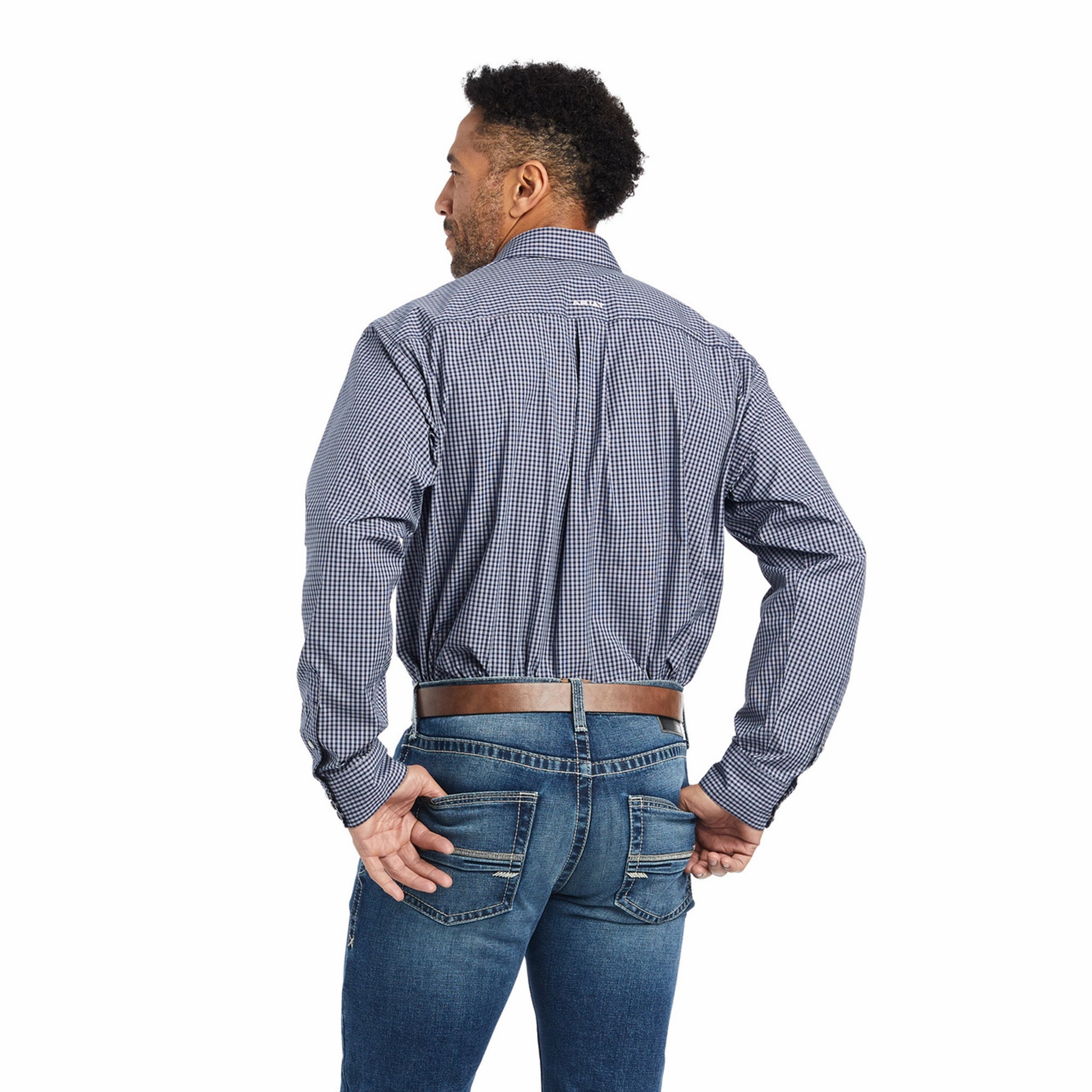 Ariat Men's Pro Series Giovani Long Sleeve Durable Button Closures