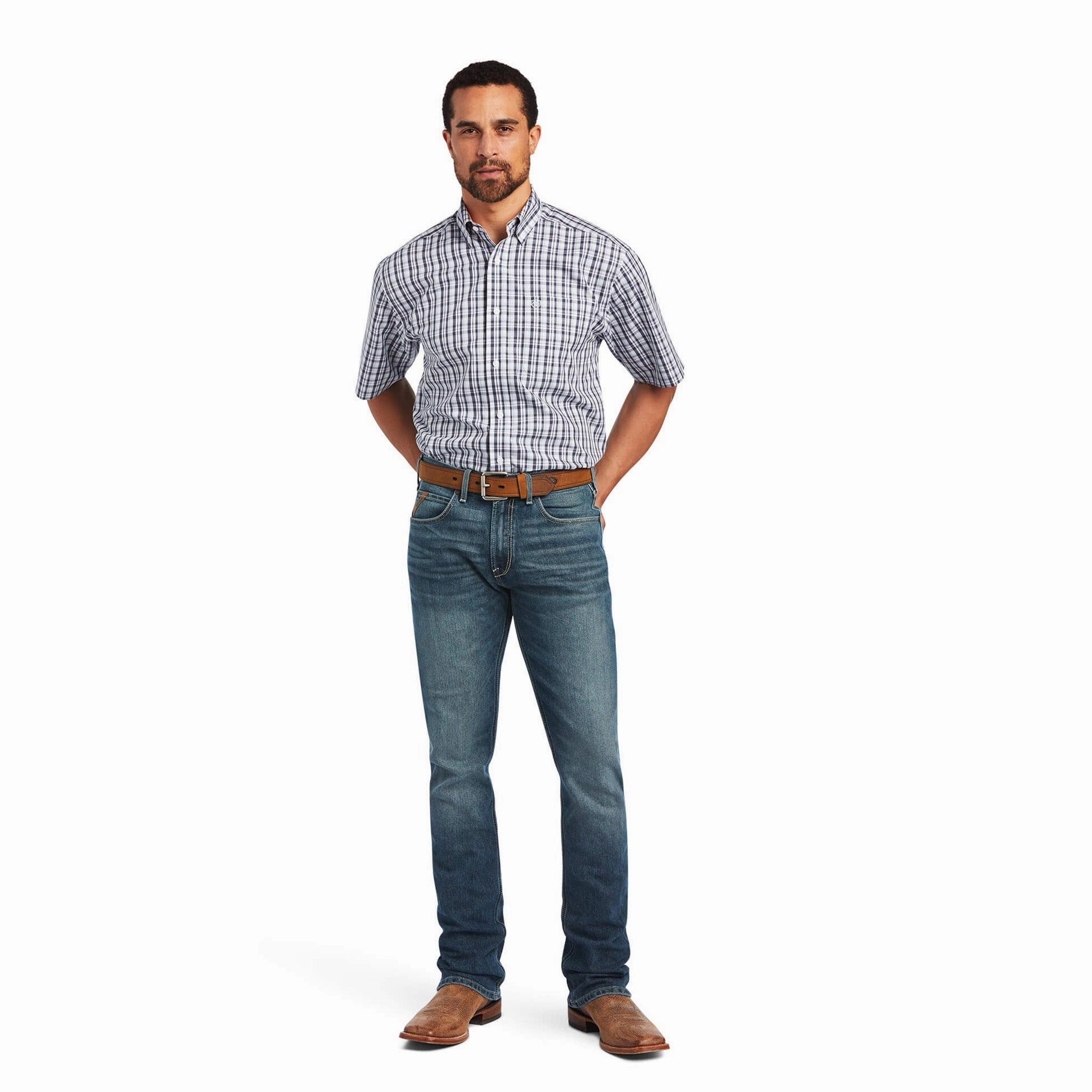 Ariat Men's Yash Shirt Flex Fit Collar