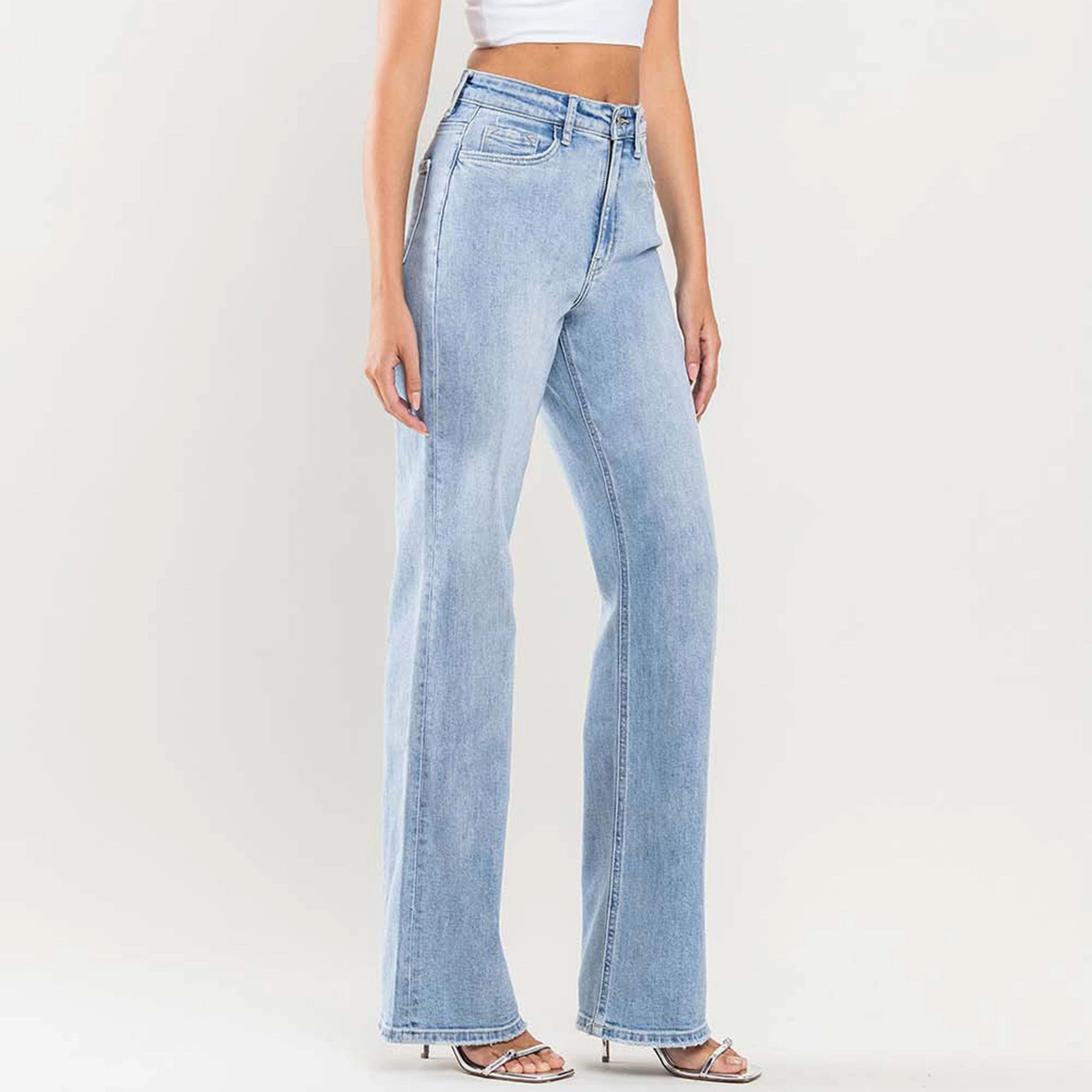 Flying Monkey Women's 90s Vintage Flare Office Wear Weekend Warrior Trend Setter Classic Beach Day Travel Outfit