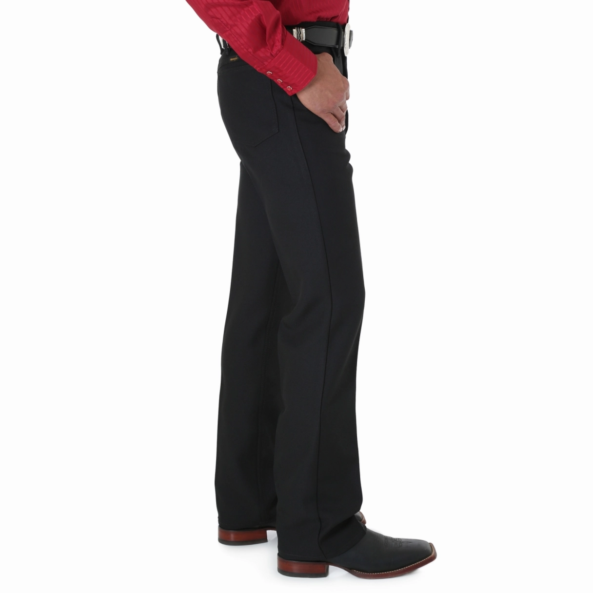 Daily Uniform Wrangler Men's Wrancher? Black Dress Pants