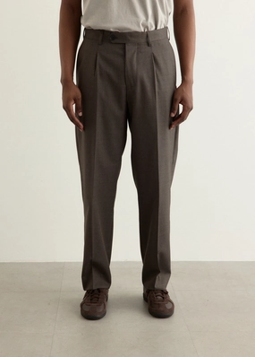 Non Restrictive Cut Crisp Design Formal Trousers