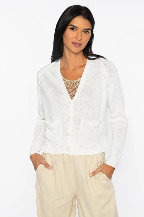Crop Button Cardigan Cozy Layers