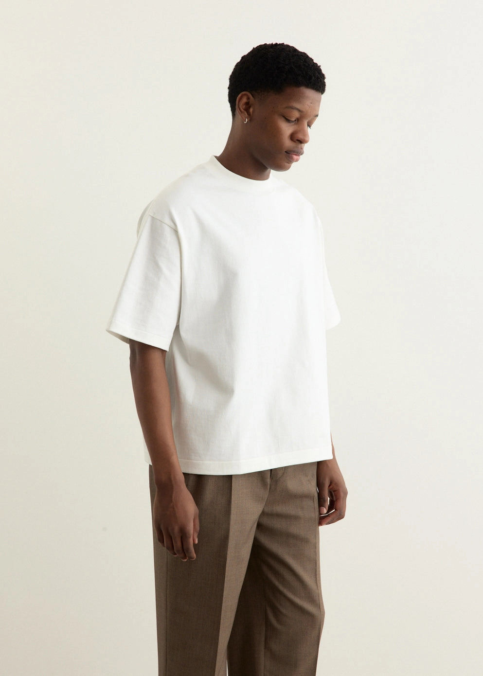 Suvin Supima Tube Half Sleeve T-Shirt HighThreadCount