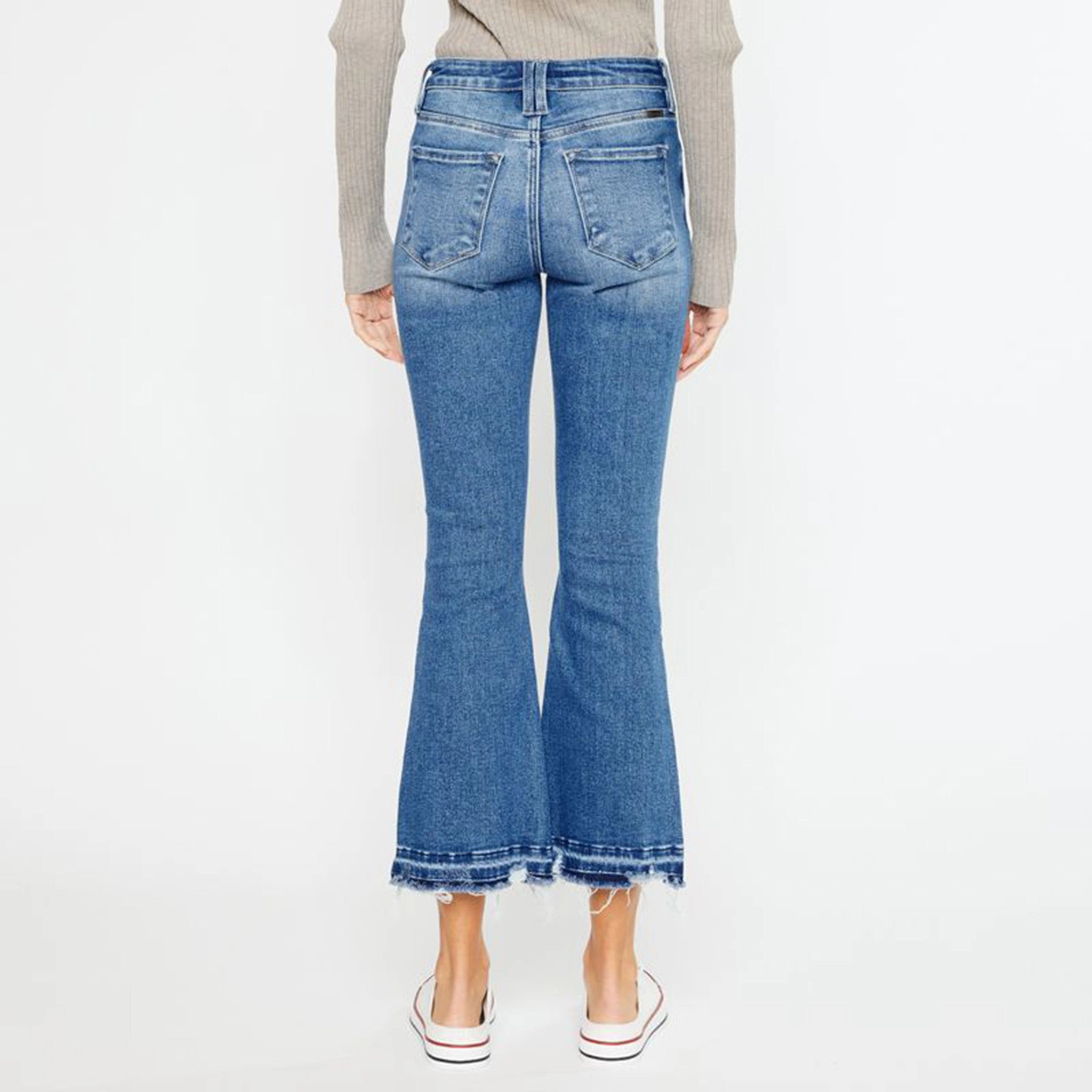 Classic Wear Slim KanCan Women's High Rise Crop Jean