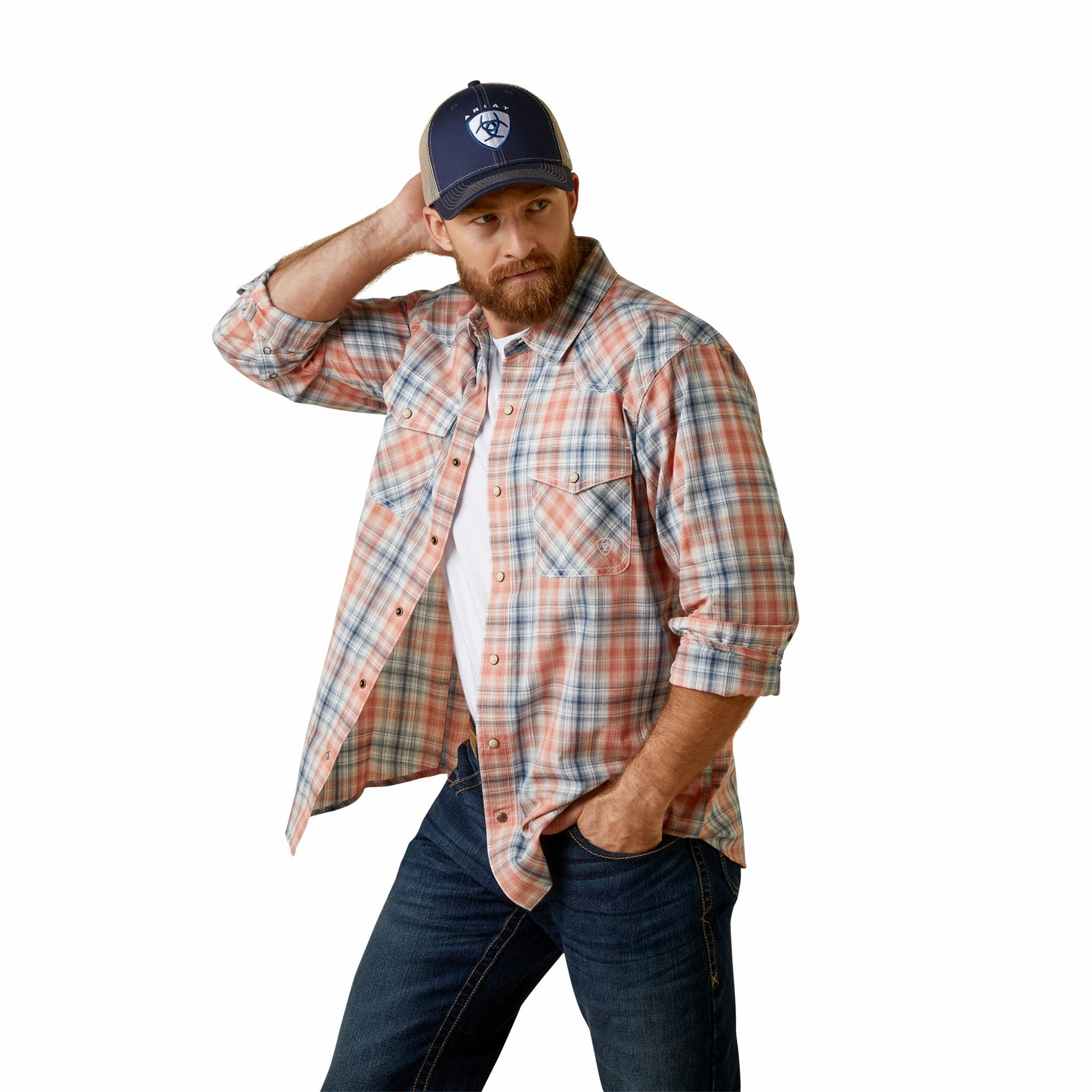 Breathable Lining Ariat Hantioch Retro Fit Shirt