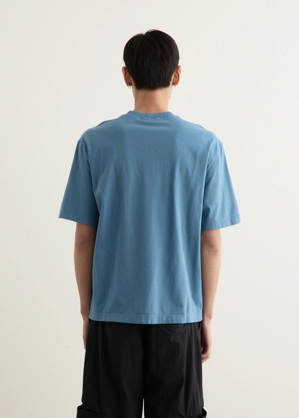 Street Smart Regular Fit Compass Patch Overdyed T-Shirt