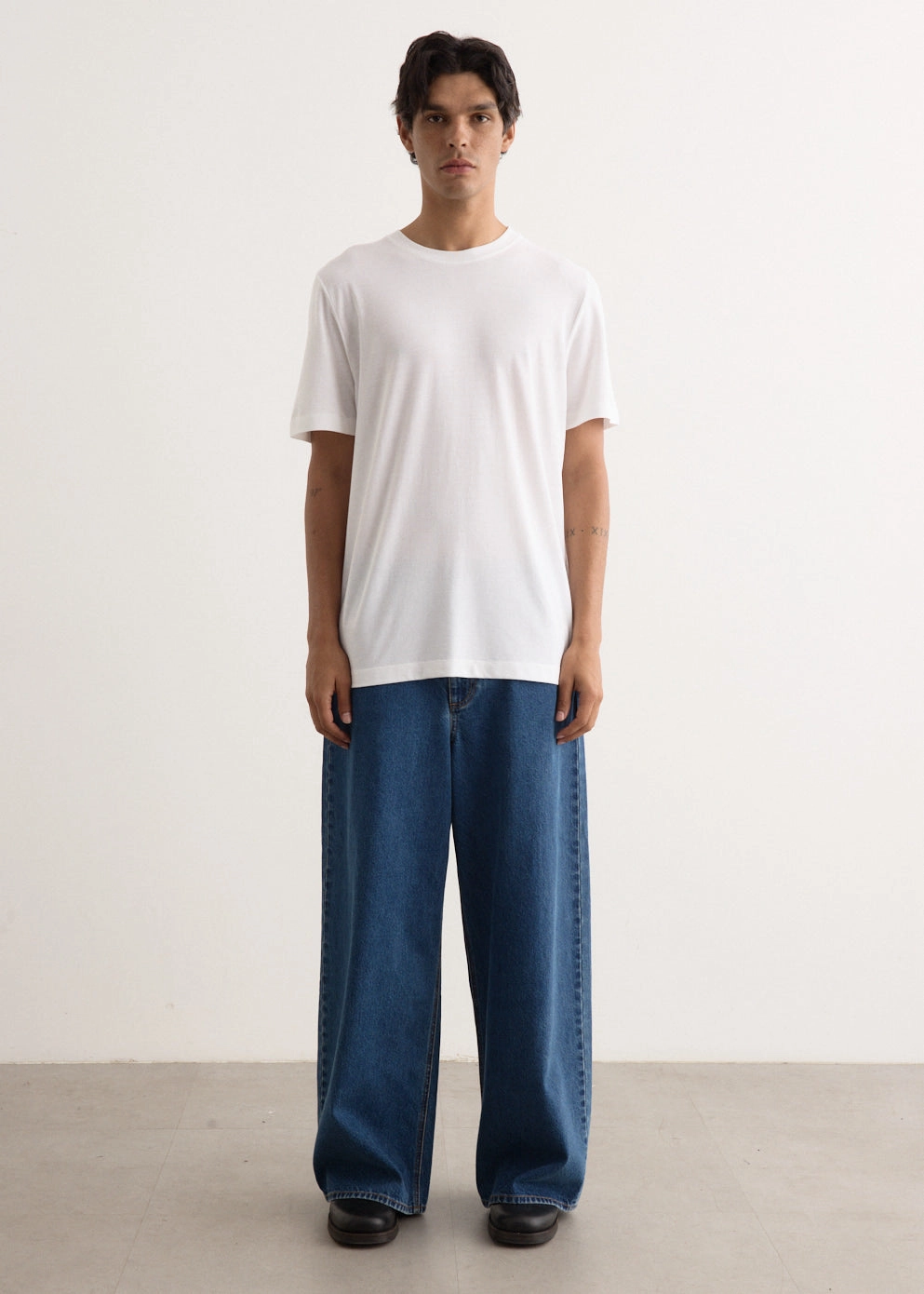 Jakob Cotton Crepe T-Shirt Soft touch finish