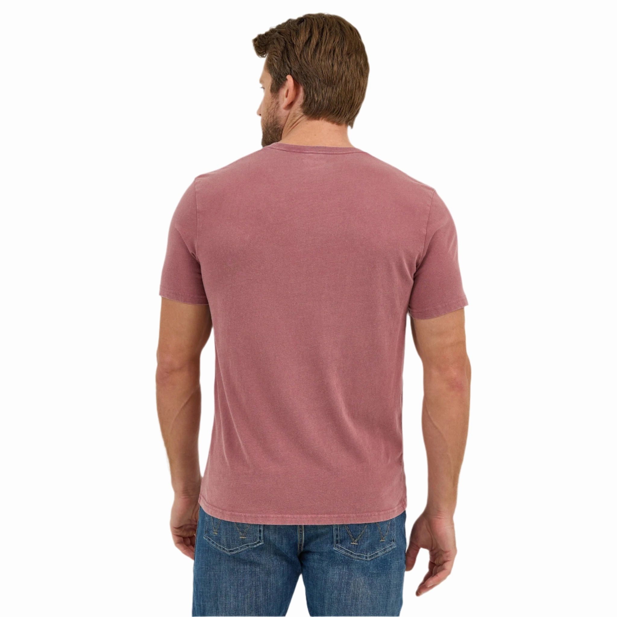 Wrangler Men's Mineral Wash Graphic Tee Odor Control Technology Adjustable Cuff Closure