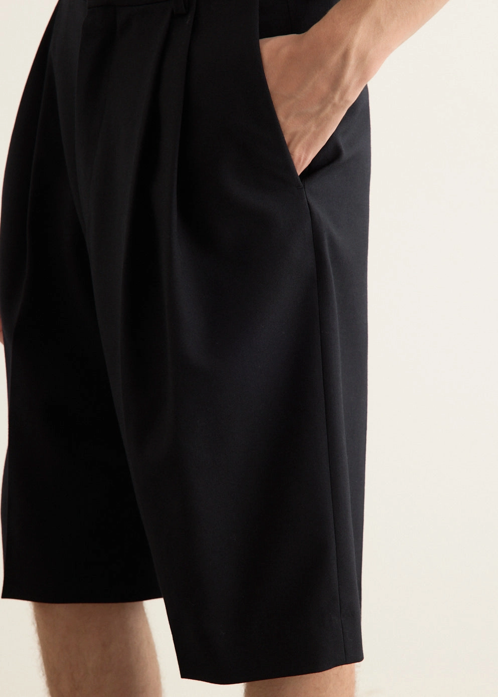 Core Flex Tailored Wool Shorts