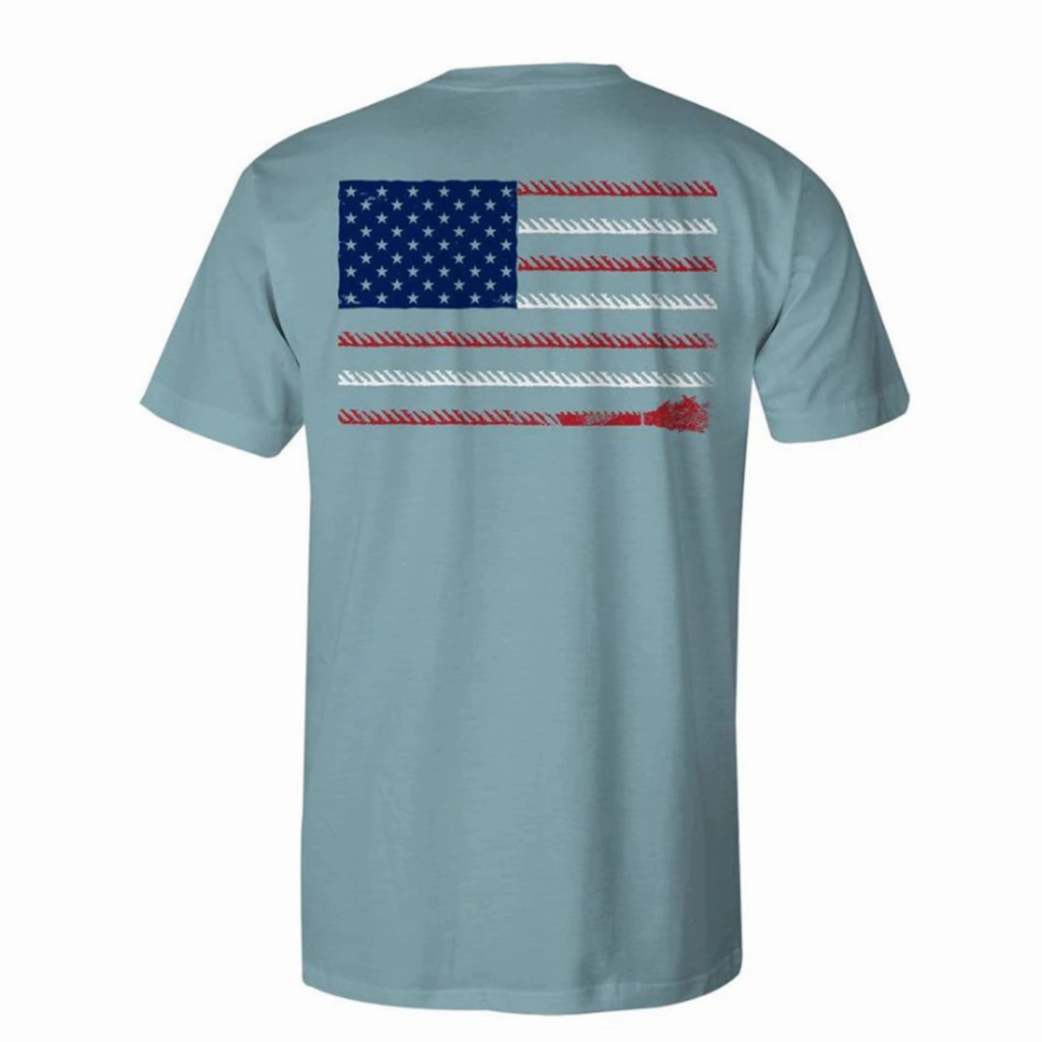 Casual Day Hooey Liberty Roper Denim Pocket Tee