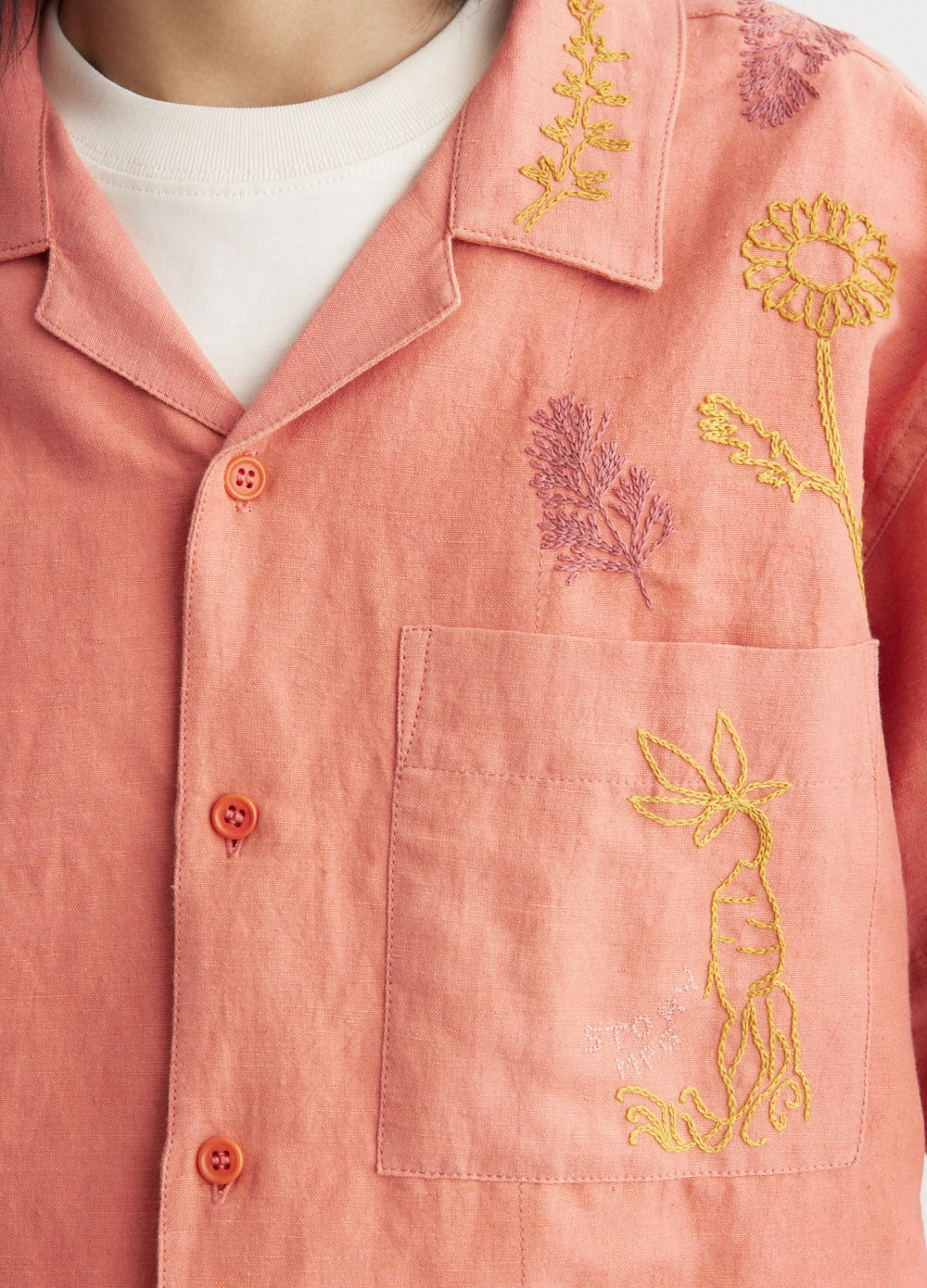 Flexible Material All-Season Wear Greetings Shirt