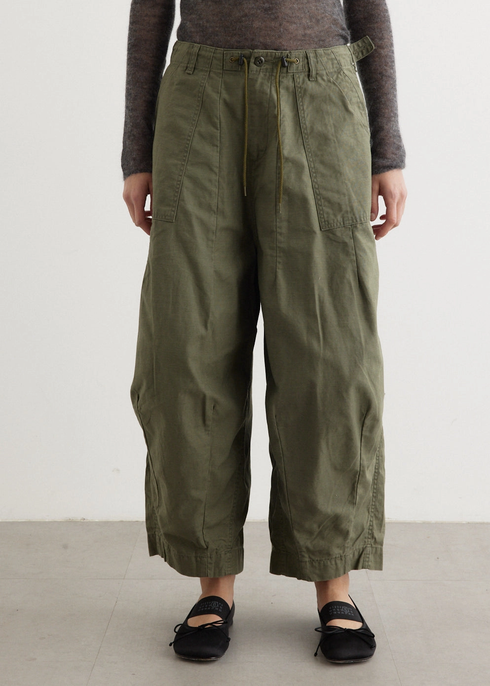 Cozy and Relaxed Button front H.D. Fatigue Pants