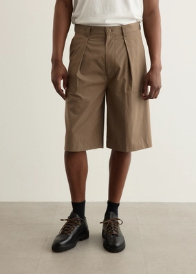 No Ride Up Incu Exclusive Forward Pleat Baker Shorts