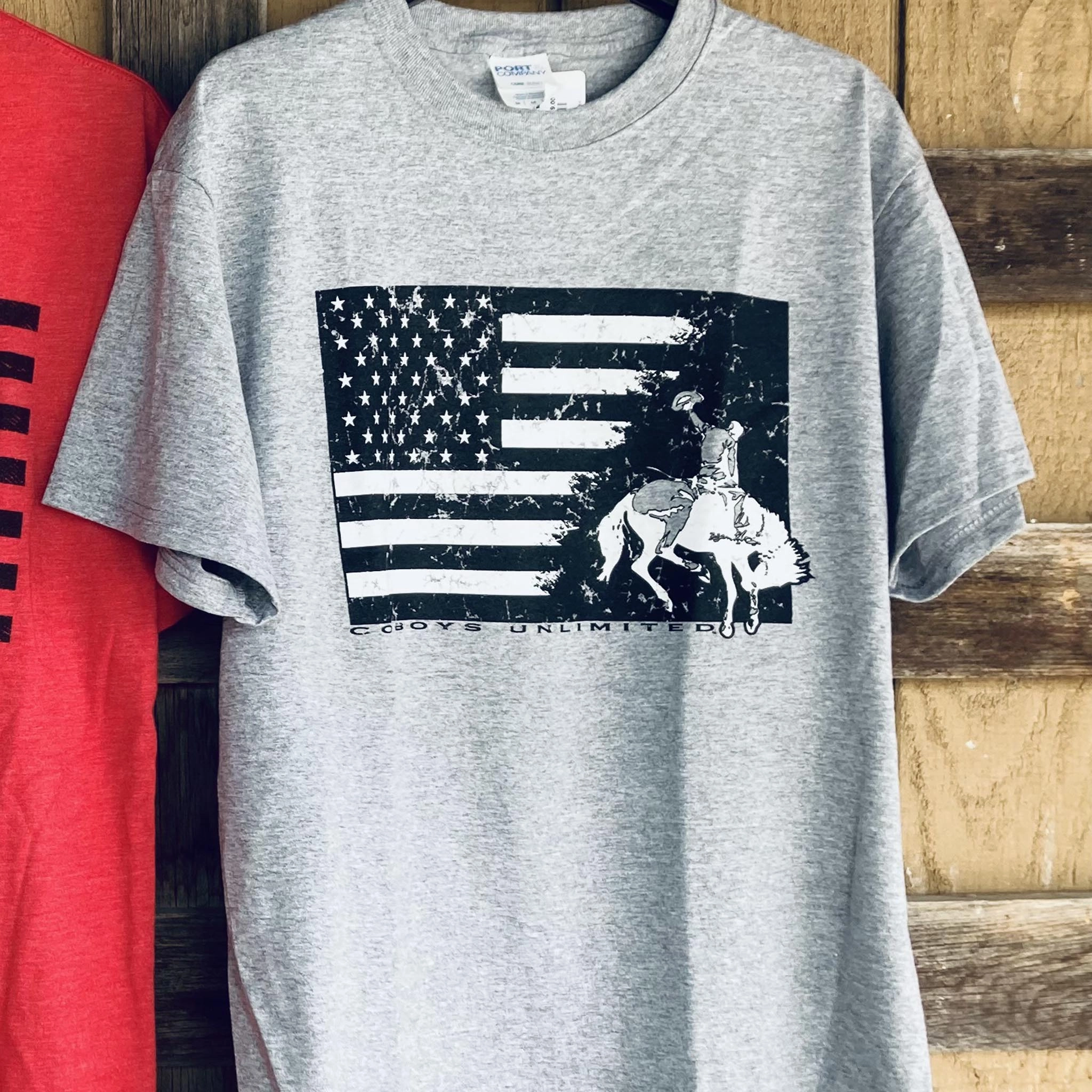 Classic Wardrobe Cowboys Unlimited American Bronc Tee