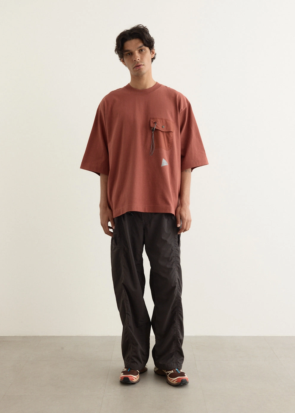 Heavy Cotton Pocket HS T-Shirt Breathable knit