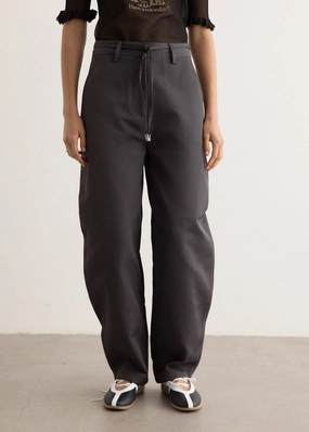 Heavy Twill Curved Pants Reflective Trim Functional Comfort Wear