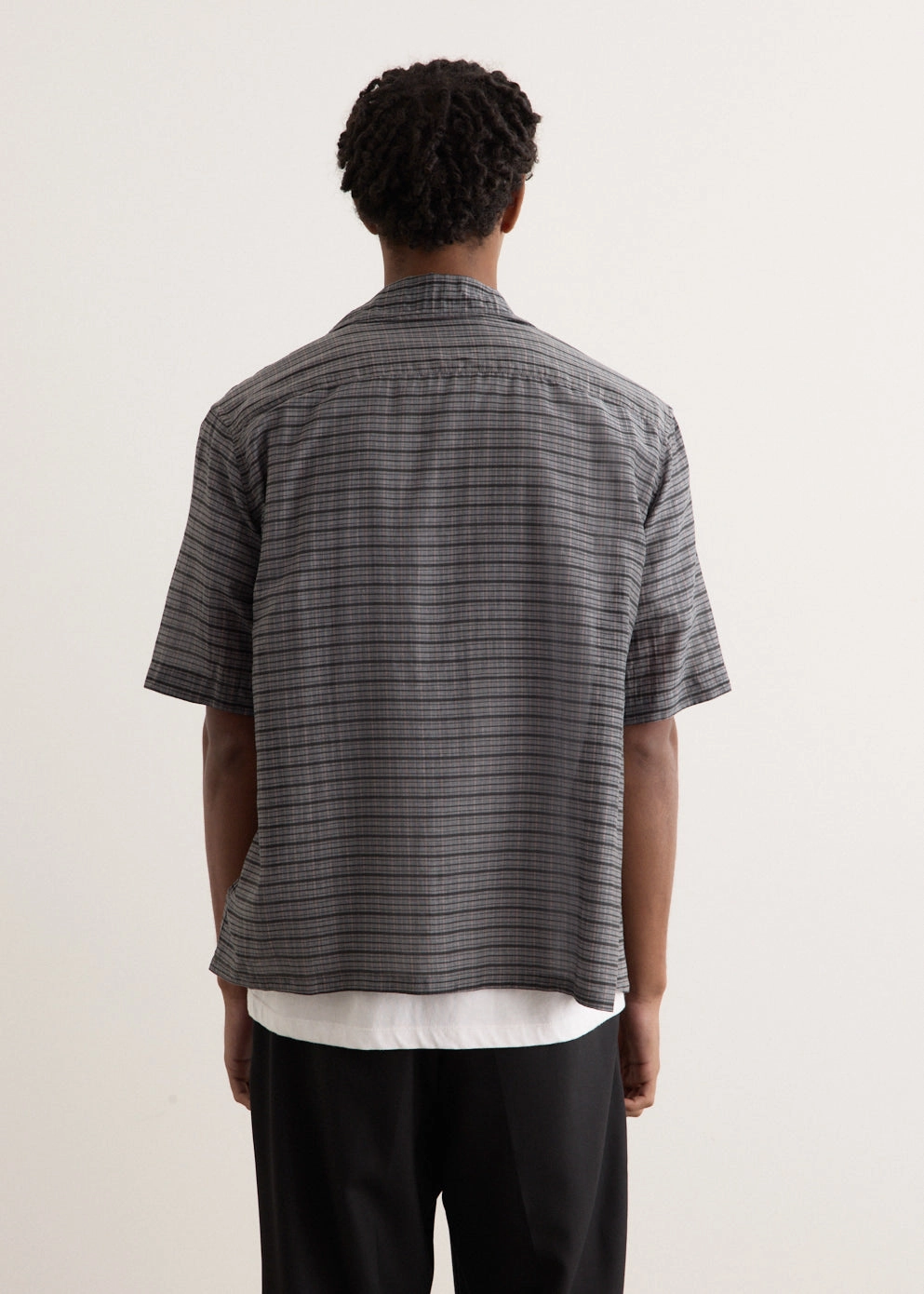 Modern Cut Double Stitched Seams Heusen Shortsleeve Shirt