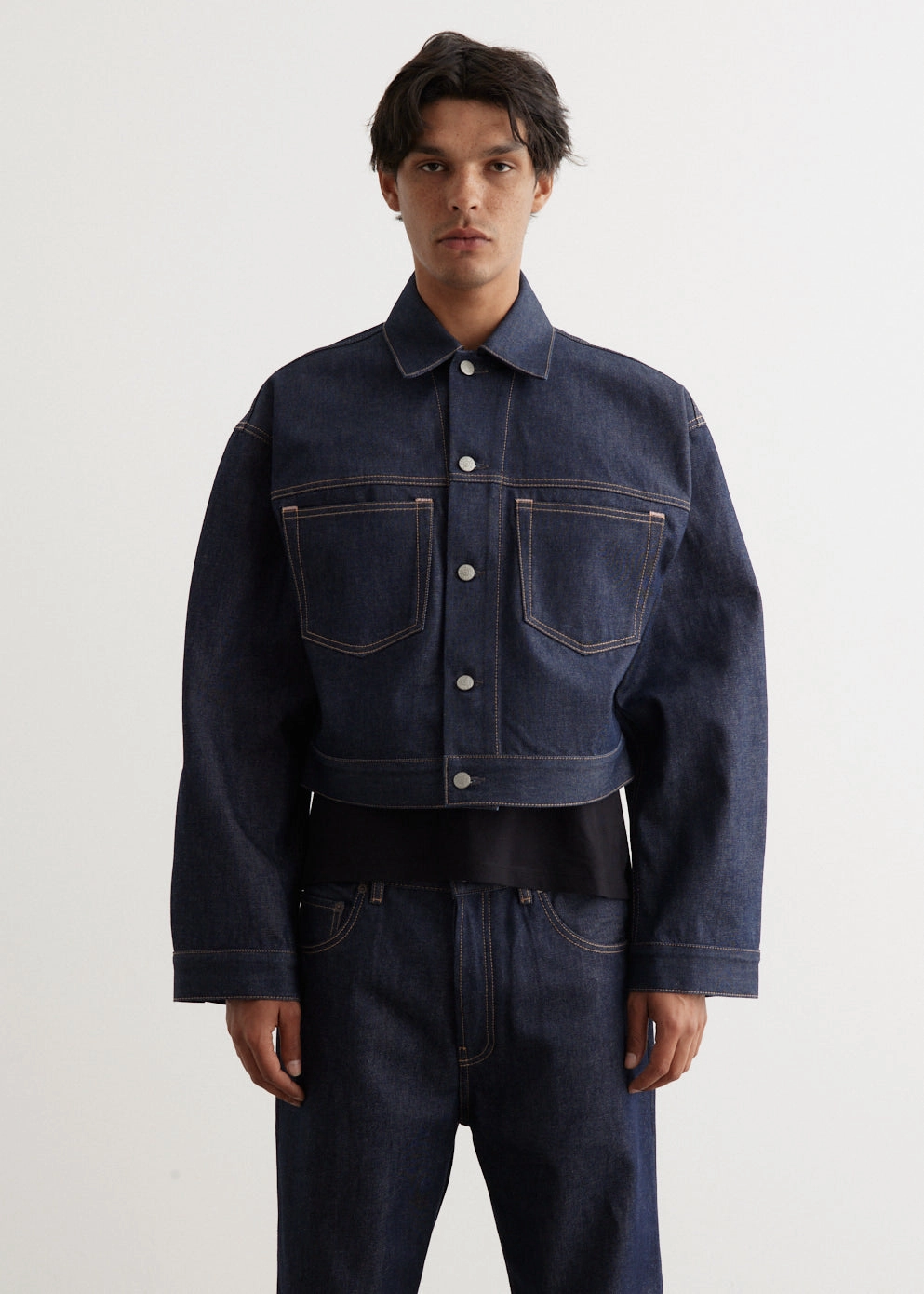 Marko Denim Jacket Non Chafing Neckline