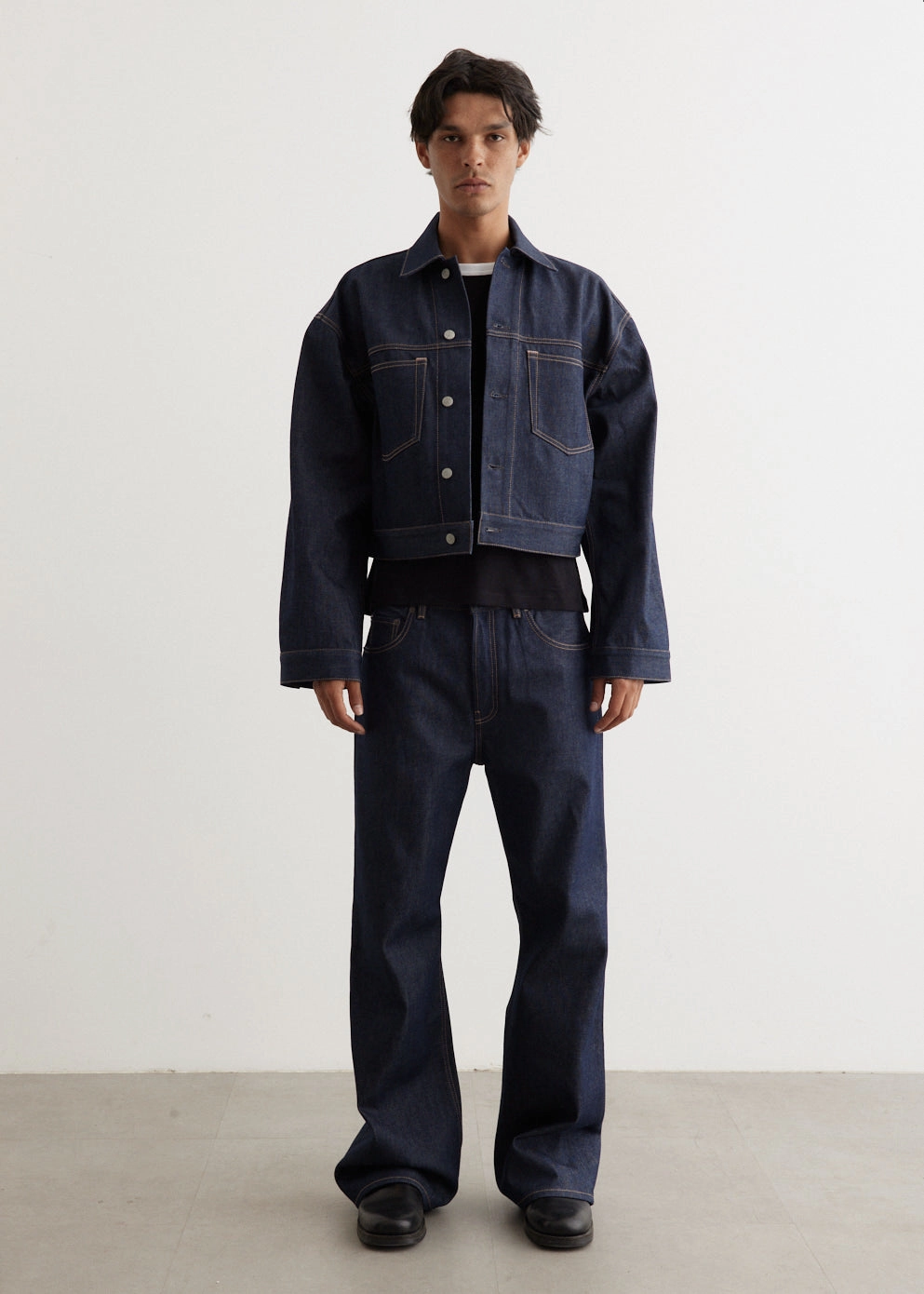 Marko Denim Jacket Cold Day Look