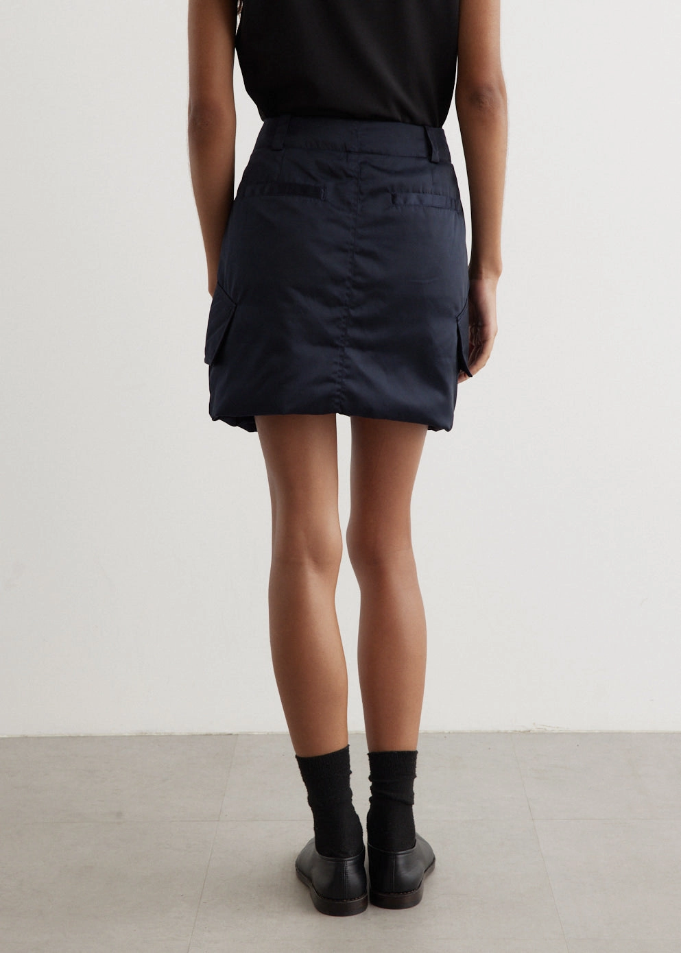 Padded Cargo Mini Skirt Odor control